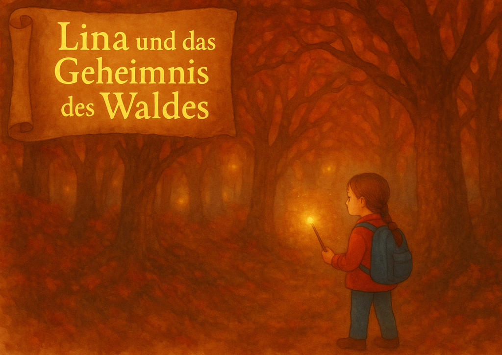Kamishibai – „Lina und das Geheimnis des Waldes“ | Digitale Erzählkarten zum Entdecken der Waldtiere✨