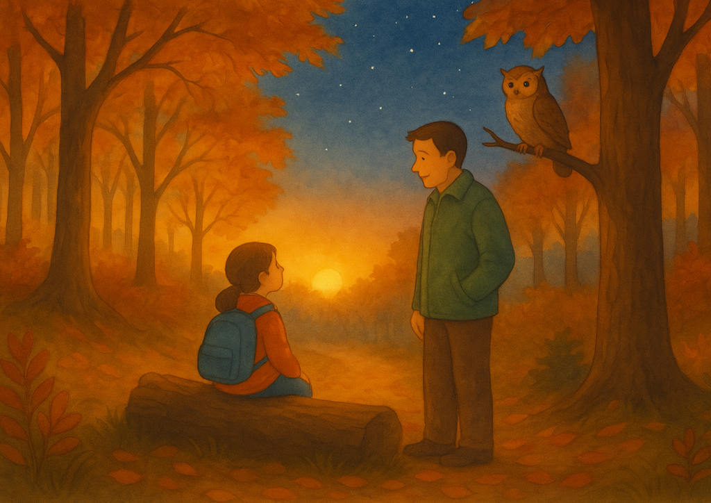 Kamishibai – „Lina und das Geheimnis des Waldes“ | Digitale Erzählkarten zum Entdecken der Waldtiere✨